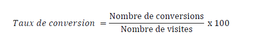 taux de conversion